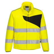 KURTKA ROBOCZA PORTWEST SOFTSHELL WX2 (2L) PRW-CD870 WODOODPORNA OCIEPLANA POLAREM CZARNA