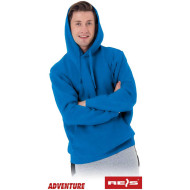 BLUZA ROBOCZA REIS ADVENTURE MALVA ROZPINANA DAMSKA Z KAPTUREM CZARNA