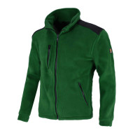 BLUZA ROBOCZA PROCERA 350G Z POLARU CZARNO-NIEBIESKA