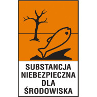 ZNAK BEZPIECZEŃSTWA ANRO OZNACZENIE SUBSTANCJA STWARZAJĄCA ZAGROŻENIE BIOLOGICZNE PŁYTA PCV