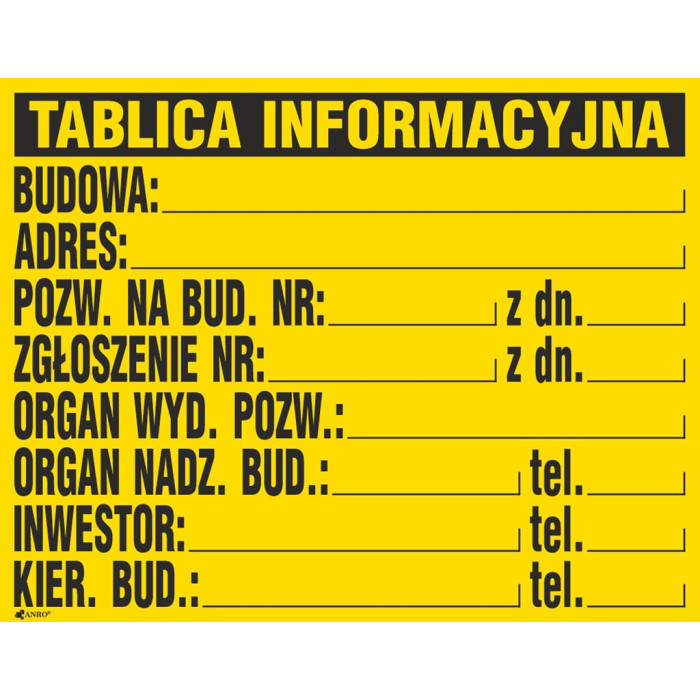 ZNAK BEZPIECZEŃSTWA