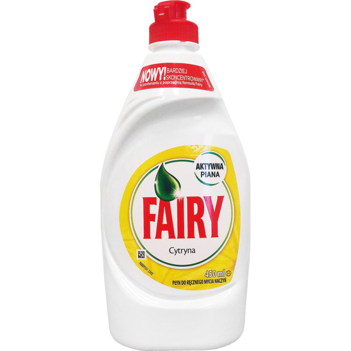 PŁYN DO MYCIA NACZYŃ FAIRY FAIRY-PL450CYT 450ml CYTRYNOWY