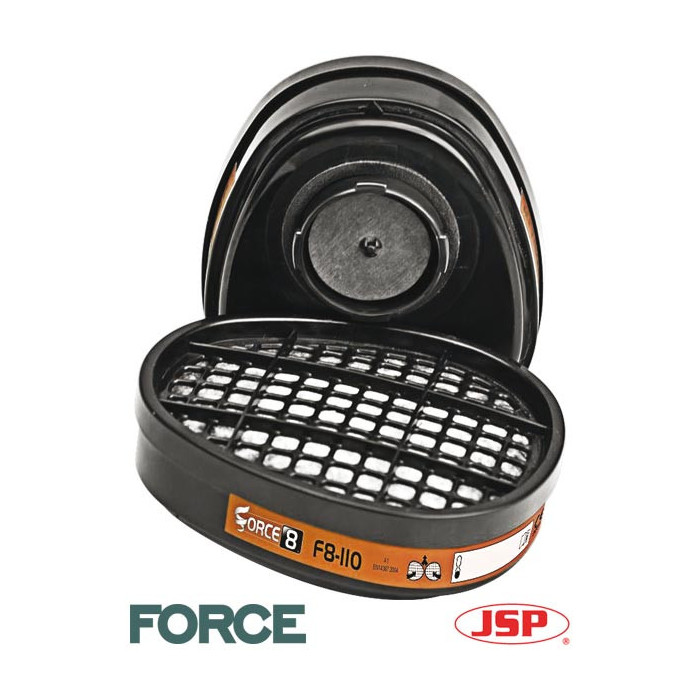 POCHŁANIACZE JSP FORCE MAS-FOR-FIL-A1 TYPU A1 OP. 2 SZT. CZARNE