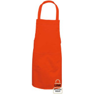 FARTUCH ROBOCZY LINK KITCHEN WEAR FPB-2K PRZEDNI 240g/m2 FIOLETOWY