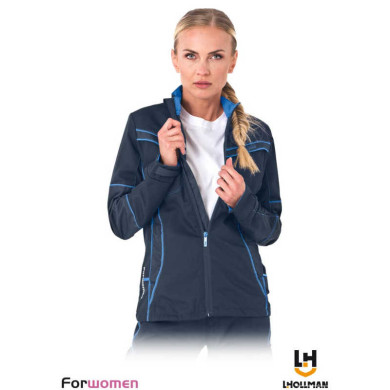 BLUZA ROBOCZA LEEBER-HOLLMAN LH-FWN-J DAMSKA GRANATOWO-NIEBIESKA