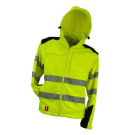 KURTKA ROBOCZA URGENT 981 2W1 ODBLASKOWA SOFTSHELL ŻÓŁTO-CZARNA