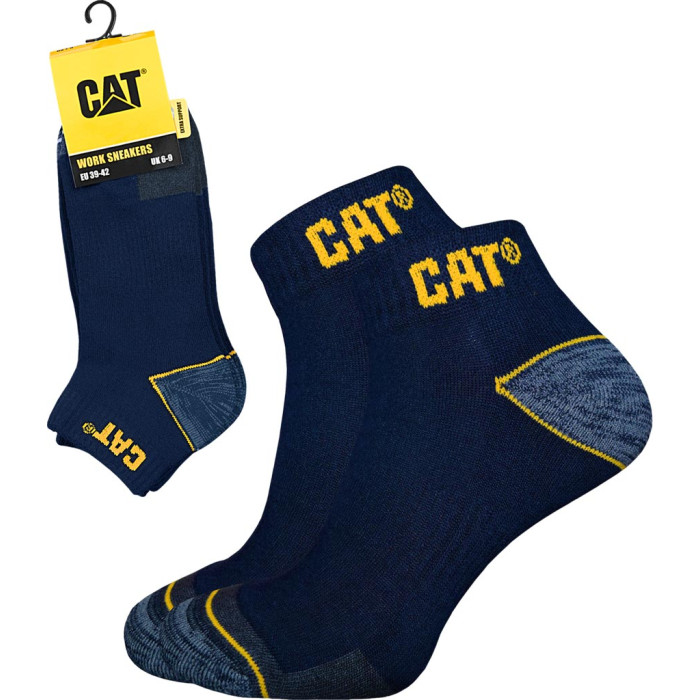 SKARPETY ROBOCZE CATERPILLAR CAT-SOCKS-S 85% BAWEŁNA GRANATOWE