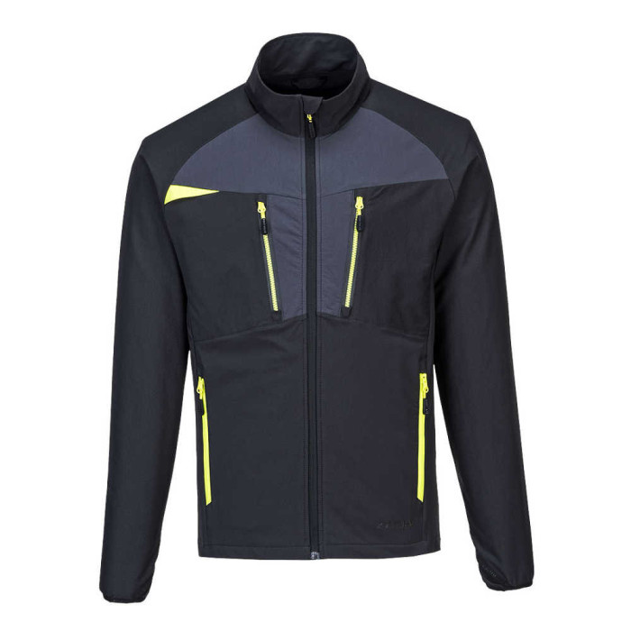 BLUZA ROBOCZA PORTWEST DX4 PRW-DX480 ROZPINANA CZARNA
