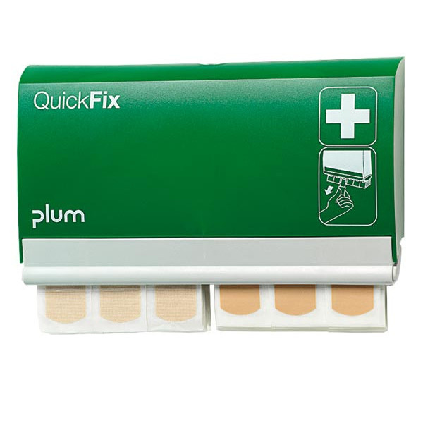 DYSPENSER PLUM QUICK FIX PLDPWREF Z PLASTRAMI 90 SZT.