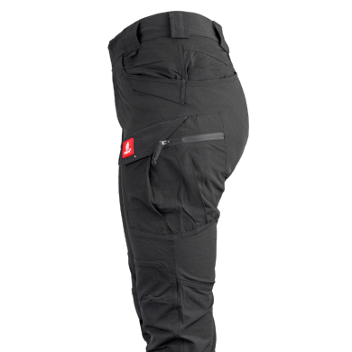 SPODNIE ROBOCZE URGENT 725 DO PASA OUTDOOR 190G CZARNE