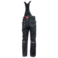 SPODNIE ROBOCZE URGENT B OGRODNICZKI 315g/m2 CZARNE