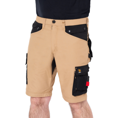 SPODNIE ROBOCZE PROCERA ZEUS DO PASA 2W1 KHAKI