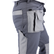 SPODNIE ROBOCZE PROCERA PROMAN STRETCH 250 DO PASA SZARE