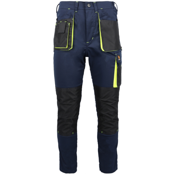 SPODNIE ROBOCZE PROCERA PROMAN STRETCH 250 DO PASA GRANATOWE