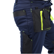 SPODNIE ROBOCZE PROCERA PROMAN STRETCH 250 DO PASA GRANATOWE