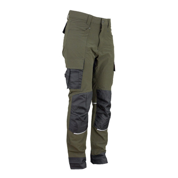 SPODNIE ROBOCZE URGENT 768 DO PASA OUTDOOR 190g OLIWKOWE