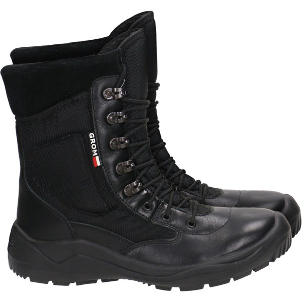 BUTY FAGUM-STOMIL GROM 1138 WYSOKI TRZEWIK TAKTYCZNE MILITARNE CZARNE