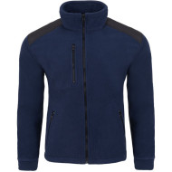 BLUZA ROBOCZA PREMIUM JHK FLRA 340 Z POLARU ZE WZMOCNIENIAMI CZARNA
