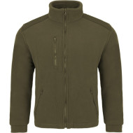 BLUZA ROBOCZA PREMIUM JHK FLRA 340 Z POLARU ZE WZMOCNIENIAMI SZARA GRAFITOWA