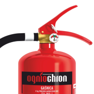 GAŚNICA PRZEWOŹNA ŚNIEGOWA OGNIOCHRON CZERWONA