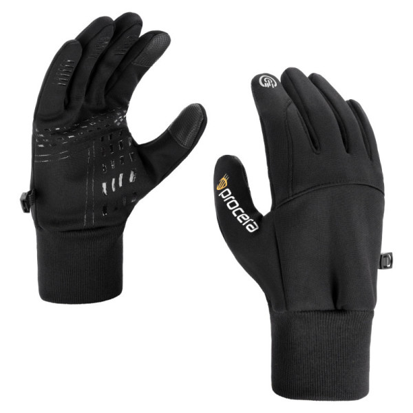RĘKAWICE ROBOCZE PROCERA X-WINDFLEX OCIEPLANE SOFTSHELL CZARNE