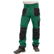 SPODNIE ROBOCZE LEBER-HOLLMAN LH-FMNW-T DO PASA OCIEPLANE BEŻOWO-BRĄZOWO-CZARNE