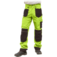 SPODNIE ROBOCZE LEBER-HOLLMAN LH-FMNW-T DO PASA OCIEPLANE STALOWO-CZARNO-NIEBIESKIE