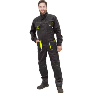 KOMBINEZON ROBOCZY LEBER-HOLLMAN LH-OVERTER CZARNY