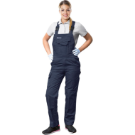 SPODNIE ROBOCZE LEBER-HOLLMAN LH-WOMBISER OGRODNICZKI DAMSKIE NIEBIESKIE