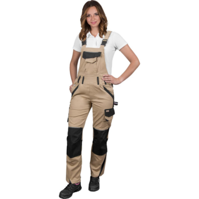 SPODNIE ROBOCZE LEEBER-HOLLMAN LH-SAND-B OGRODNICZKI DAMSKIE BEŻOWO-CZARNE SPODNIE ROBOCZE LEEBER-HOLLMAN LH-SAND-B OGRODNICZKI DAMSKIE BEŻOWO-CZARNE