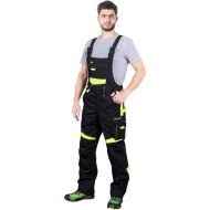 SPODNIE ROBOCZE LEEBER-HOLLMAN LH-SAND-B OGRODNICZKI DAMSKIE BEŻOWO-CZARNE