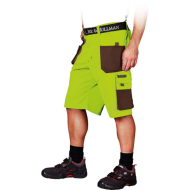 SZORTY ROBOCZE LEBER-HOLLMAN LH-FMN-TS KHAKI-CZARNO-SZARE