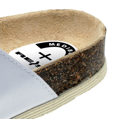 KLAPKI ROBOCZE MEDIBUT BMKLAKOR3PAS DAMSKIE ORTOPEDYCZNE ZE SKÓRY BIAŁE KLAPKI ROBOCZE MEDIBUT BMKLAKOR3PAS DAMSKIE ORTOPEDYCZNE ZE SKÓRY BIAŁE