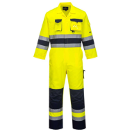 KOMBINEZON ROBOCZY NANTES PORTWEST PRW-TX55YNR OSTRZEGAWCZY ŻÓŁTO-GRANATOWY