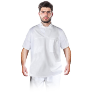 BLUZA ROBOCZA LEBER-HOLLMAN LH-FOOD_JWB HACCP BIAŁA