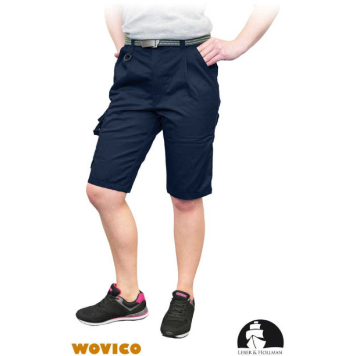 SZORTY ROBOCZE LEBER-HOLLMAN LH-WOMVOB-TS DAMSKIE GRANATOWE