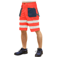 SZORTY ROBOCZE LEBER-HOLLMAN LH-FMN-TS ZIELONO-CZARNO-SZARE