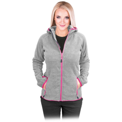 BLUZA ROBOCZA LEEBER-HOLLMAN LH-LADYBUG Z POLARU DAMSKA JASNOSZARA BLUZA ROBOCZA LEEBER-HOLLMAN LH-LADYBUG Z POLARU DAMSKA JASNOSZARA