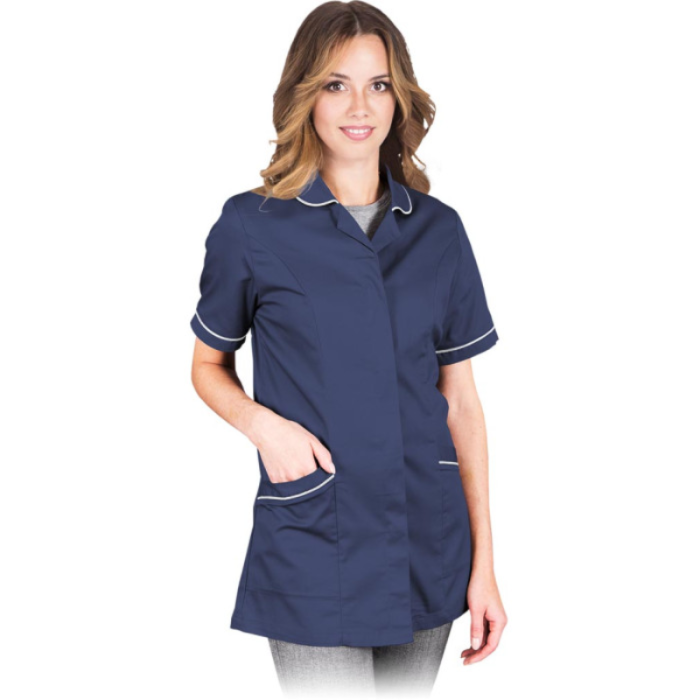 FARTUCH ROBOCZY LEEBER-HOLLMAN LH-LISA DAMSKI GRANATOWO-BIAŁY