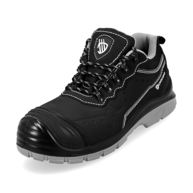 PÓŁBUTY ROBOCZE PROCERA VICTOR LOW S3 SR FO BUTY BEZPIECZNE Z NUBUKU CZARNE