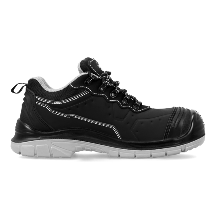 PÓŁBUTY ROBOCZE PROCERA VICTOR LOW S3 SR FO BUTY BEZPIECZNE Z NUBUKU CZARNE