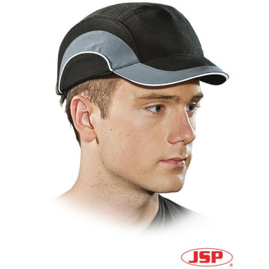 KASK LEKKI JSP HARDCAPA1-K SZARO-CZARNY