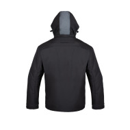 KURTKA ROBOCZA PROCERA VOYAGER SOFTSHELL Z KAPTUREM OCHRONNA CZARNO-SZARA