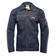 BLUZA ROBOCZA POLSTAR BRIXTON WHITE AWBL Z DŁUGIM RĘKAWEM MĘSKA HACCP BIAŁA