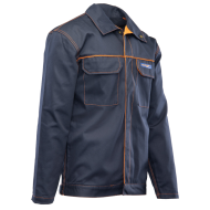 BLUZA ROBOCZA POLSTAR PROFFLAM AOBL ANTYSTATYCZNA 100% BAWEŁNA GRANATOWA