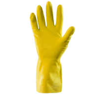 RĘKAWICE ROBOCZE POLSTAR SUMITECH POLSTARITTA RUGP LATEXOWE GOSPODARCZE FLOKOWANE ŻÓŁTE