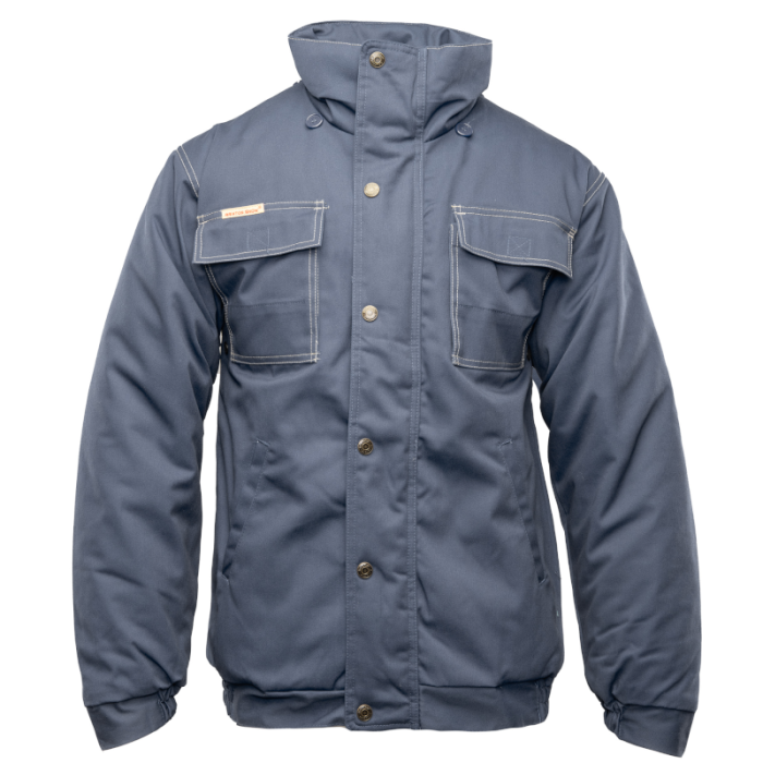 KURTKA ROBOCZA POLSTAR BRIXTON SNOW OSKU OCIEPLANA Z KAPTUREM STALOWA