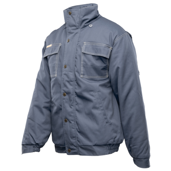 KURTKA ROBOCZA POLSTAR BRIXTON SNOW OSKU OCIEPLANA Z KAPTUREM STALOWA