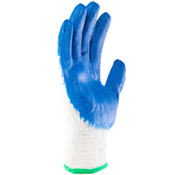 RĘKAWICE ROBOCZE POLSTAR RRWK POWLEKANE GUMĄ NIEBIESKIE