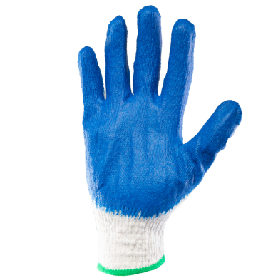 RĘKAWICE ROBOCZE POLSTAR RRWK POWLEKANE GUMĄ NIEBIESKIE
